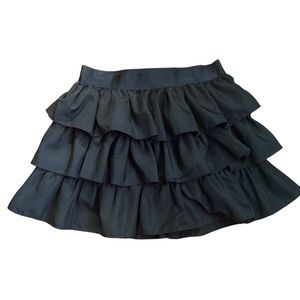Ralph Lauren Black Ruffle Skirt
